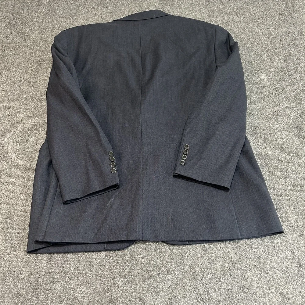 Joseph Abboud Blazer Mens‎ 46R Blue Wool Slim Fit Sport Coat